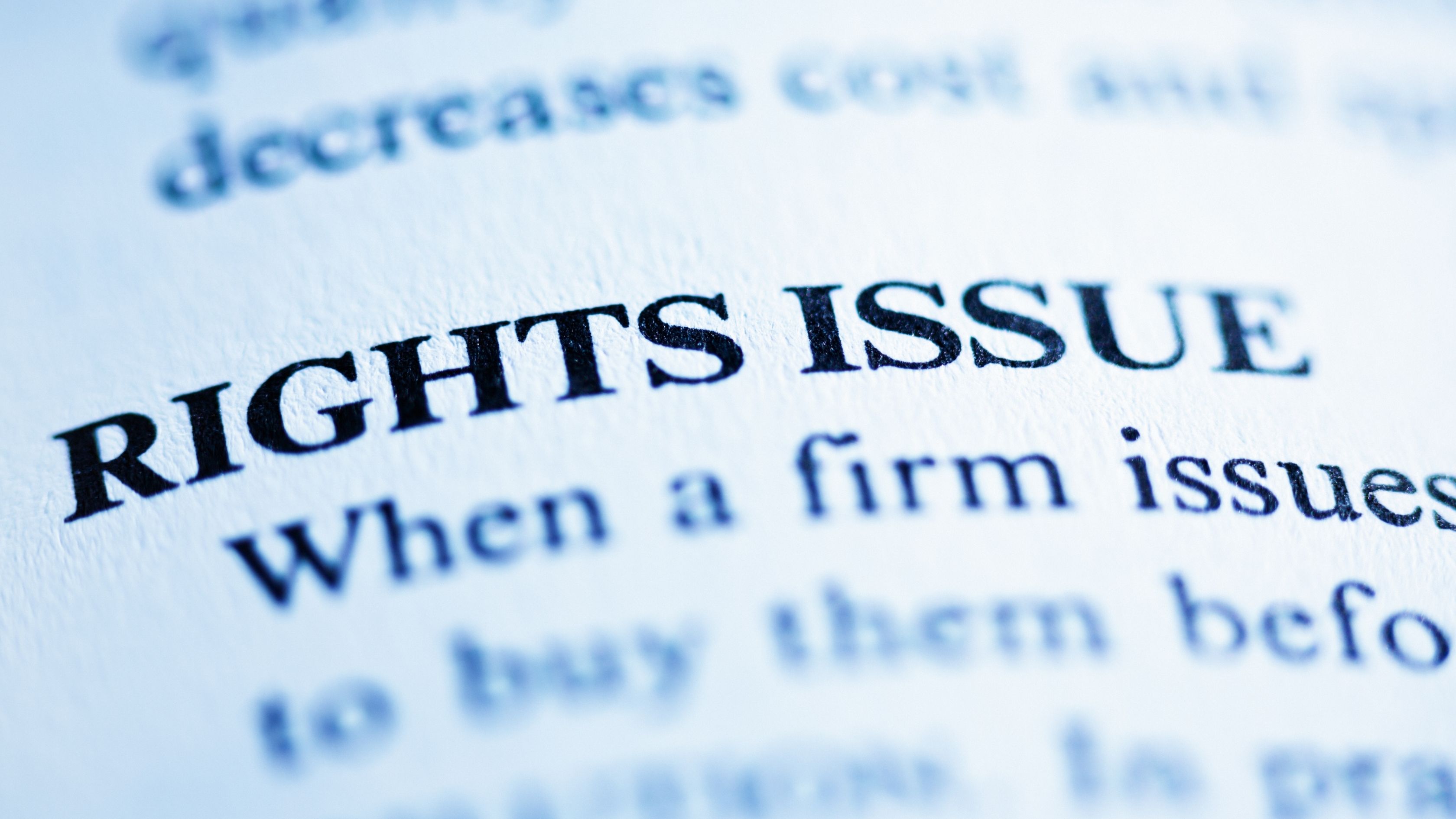 Rights Issue